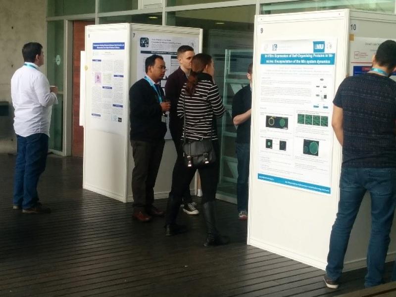 Poster session at the 1st edition of the Whole Cell Modelling course